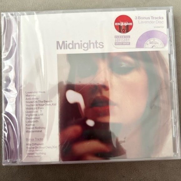 Media New Taylor Swift Midnights Lavender Edition Target Exclusive
